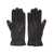 Orciani Gloves in nappa leather Black