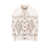 Brunello Cucinelli Cashmere cardigan with Geometric motif Beige