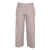 VICARIO CINQUE Wide Milano stitch trousers with American pockets Padova. Comfy fit. Grey