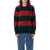 Howlin Shaggy Bear stripes sweater Red