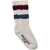 Golden Goose Stripes Distressed Socks WHITE