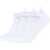 SKECHERS 3PPK Bamboo Mesh Sneaker Socks White