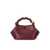 Ganni GANNI BOU BURGUNDY HANDBAG Red