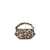 Ganni GANNI BOU MINI ANIMAL PRINT HANDBAG Beige