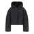 Ganni GANNI TECH BLACK HOODED JACKET Black