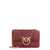 Pinko Pinko Love Bag Leather Mini Crossbody Bag Red