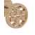 Tory Burch Gold-Colored Earrings With Logo In Brass Woman GREY