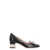 Gucci Gucci Embellished Leather Pumps Black