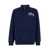 Ralph Lauren Blue Sweatshirt With Classic Collar And Logo Lettering On The Front In Cotton Man BLUE