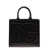 Dolce & Gabbana 'Dg Daily Medium' Black Handbag With Dg Logo Detail In Smooth Leather Woman Black