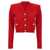 Balmain Balmain 'Chiocciola' Cardigan RED