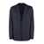 Fendi Fendi Single-Breasted Virgin Wool Jacket BLUE