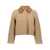 Fendi Fendi 'Ff' Reversible Cropped Jacket Beige