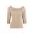 Fendi Fendi Ribbed Knit Top Beige