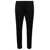 Dolce & Gabbana Black Slim Pants With Elastic Waistband In Wool Woman Black