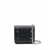 Maison Margiela Black Wallet With Silver-Tone Chain And Stitching Detail In Leather Woman Black