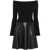 Liu Jo Liu Jo Short Black Dress With A Faux Leather Skirt Black