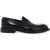 Dolce & Gabbana Brushed Leather Loafers NERO