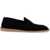 Dolce & Gabbana Suede Leather Moccas NERO