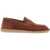 Dolce & Gabbana Suede Leather Moccas CARAMELLO