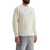 Lacoste Classic Fit Cable Knit Wool Pullover PANNA