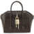 Givenchy Antigona Lock Toy Hand Bag EBONY BROWN