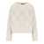 Max Mara Weekend MAX MARA WEEKEND ABBOZZI ECRU CREWNECK SWEATER White