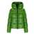 Save the Duck SAVE THE DUCK BIDDY GREEN HODDED PADDED JACKET Green