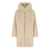 Save the Duck SAVE THE DUCK ANGELICA BEIGE HOODED PADDED JACKET Beige