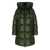 Save the Duck SAVE THE DUCK ISABEL GREEN HOODED PADDED COAT Green