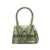 JACQUEMUS Jacquemus Le Chiquito Moyen Leather Handbag GREEN