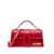 JACQUEMUS Jacquemus Le Bambino Leather Handbag Red