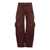 THE ATTICO The Attico Jeans RED/BURGUNDY