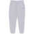 Mc2 Saint Barth MC2 Saint Barth Bolt Gray Cotton Sweatpants With Logo Embroidery GREY