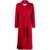 P.A.R.O.S.H. P.A.R.O.S.H. Leak Belted Mid-Length Coat Red