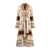 RAKKI Rakkì Beige Knit Coat With Navajo Pattern Beige