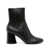 ASH Ash Clash01 Foulard Ankle Boots Shoes Black