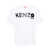 Kenzo Kenzo Boke 2.0 Oversise Cotton T-Shirt WHITE