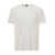 Tom Ford White Basic Crewneck T-Shirt With Tonal Stitching In Cotton Blend Man WHITE