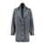 Fabiana Filippi Fabiana Filippi Gray Wool Cardigan With Lurex Details GRAY