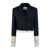 Erika Cavallini Erika Cavallini Midnight Blue Jacket In Cool Wool BLUE