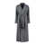 Max Mara Max Mara Gray Wool Coat With Belt GRAY