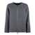 Max Mara Max Mara Gray Wool Jacket With Zipper GRAY