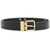 Dolce & Gabbana Smooth Leather Dg Belt With 8 NERO