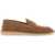 Dolce & Gabbana Suede Leather Moccas NOCCIOLA