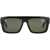 Gucci Rectangular Sunglasses BLACK