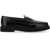 TOD'S Leather Loafer BLACK