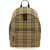 Burberry Check Backpack MULTICOLOUR