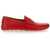 TOD'S Rubberized Moccasin RED