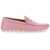 TOD'S Rubberized Moccasin PINK